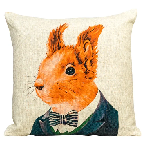 Декоративная подушка «Мистер Золотой Орех»