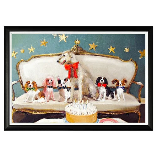 Арт-постер Красный бантик