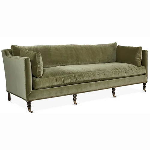 Диван Madeline Sofa прямой зеленый