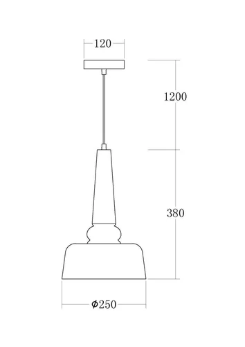 Подвесной светильник Vele Luce Appassionato VLP медь