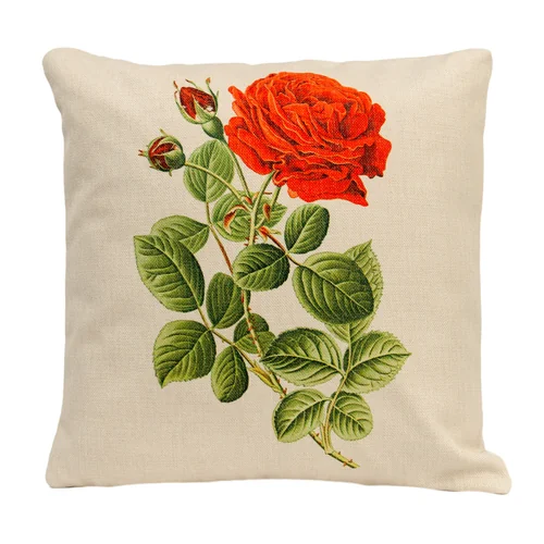 Интерьерная подушка «Ботаническое барокко», версия 8