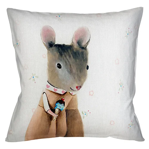 Интерьерная подушка «Рожок»