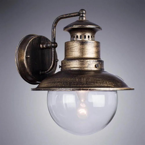 Уличный настенный светильник Arte Lamp Amsterdam A1523AL-1BN