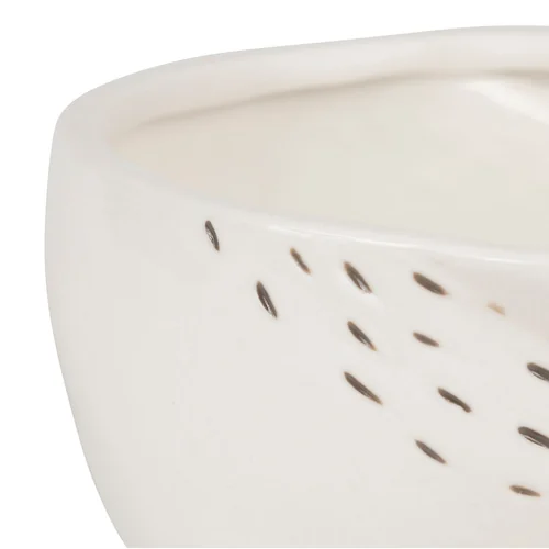 Банка с крышкой Курица Марго, серая