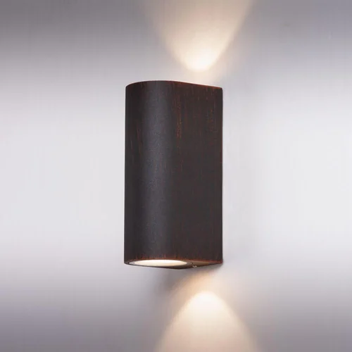 Уличный настенный светильник Arte Lamp Doppio A3502AL-2RI