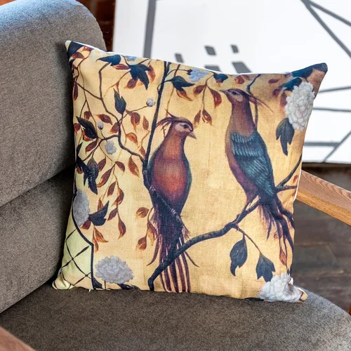 Интерьерная подушка «Шинуазри», версия 7