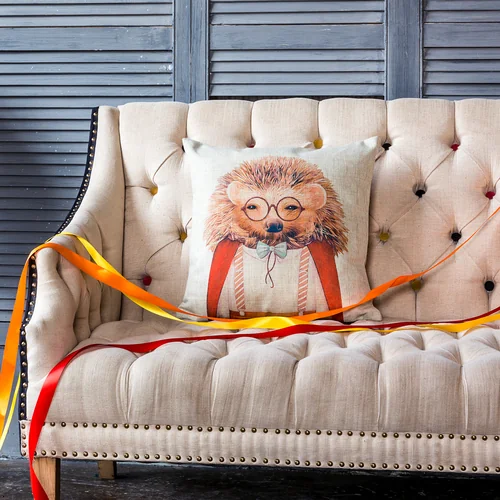 Декоративная подушка «Мистер Ёж»