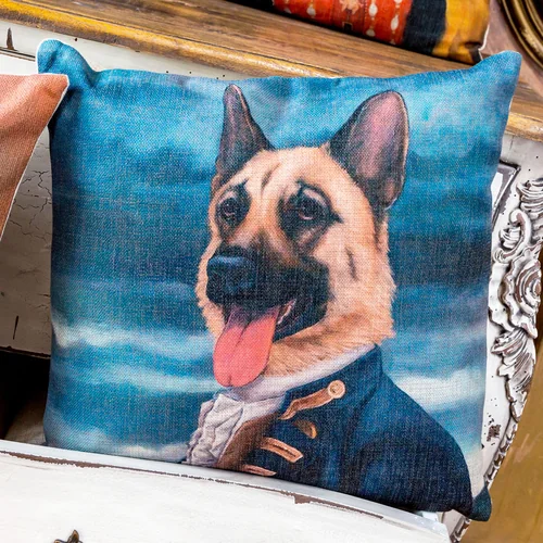 Арт-подушка «Музейный экспонат», версия 42 «Великий мореплаватель»