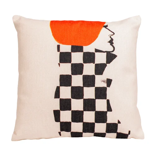 Интерьерная подушка «Мадемуазель Эксельсиор»