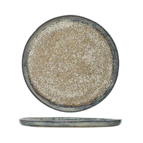 Тарелка BEGONA D275 см, brown/blue