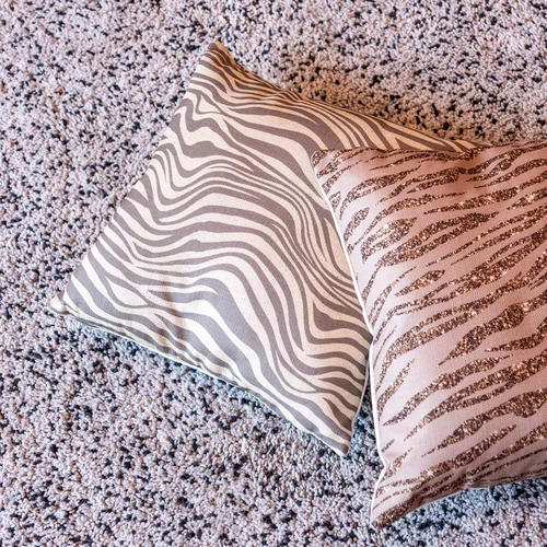 Интерьерная подушка «Зебра» (беж)