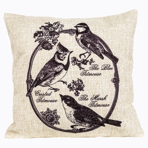 Интерьерная подушка «Старинная гравюра», версия 16