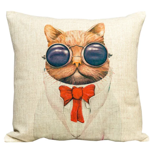 Декоративная подушка «Мистер Базилио»