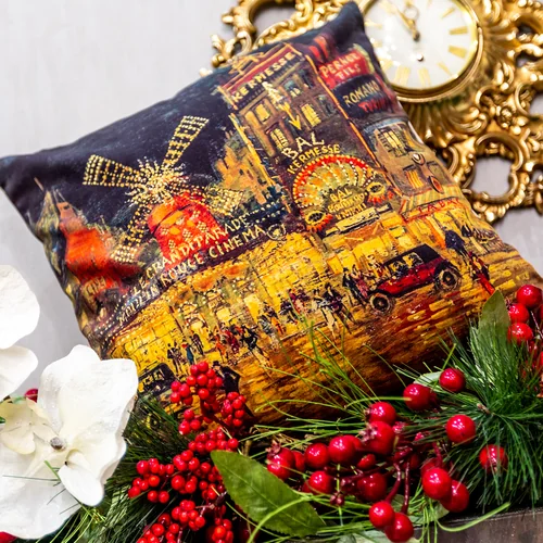 Арт-подушка «Мулен Руж»