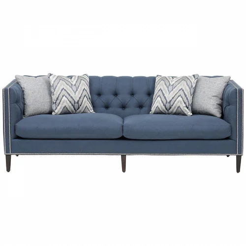 Диван Smog прямой голубой