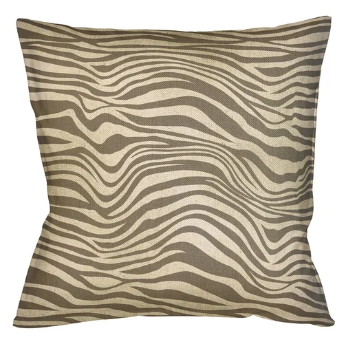 Интерьерная подушка «Зебра» (беж)