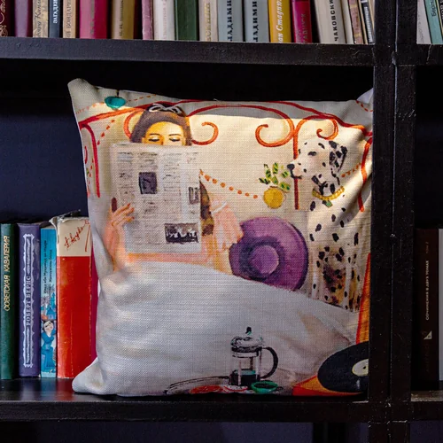 Арт-подушка «Последние новости»