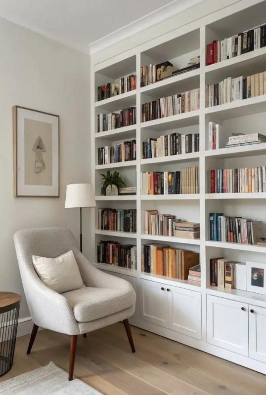 Мечтаете о библиотеке? 3 готовых решения для квартиры и загородного дома