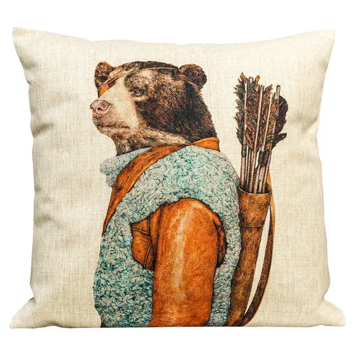 Декоративная подушка «Мистер Робин Гуд»