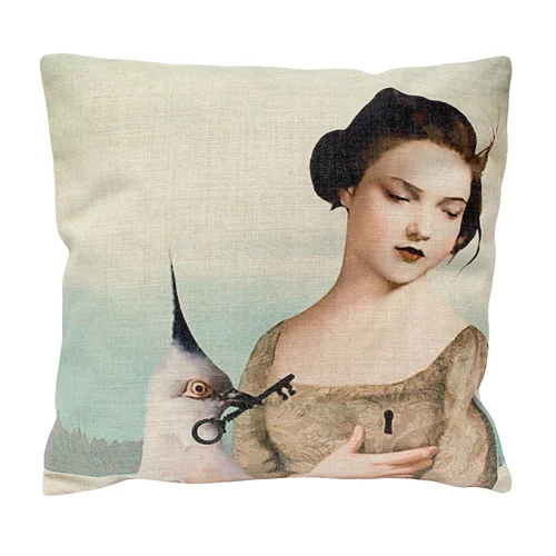 Декоративная подушка «Ключ к сердцу»