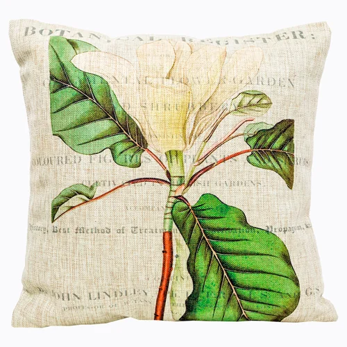 Декоративная подушка «Цветочный перфоманс», версия 17