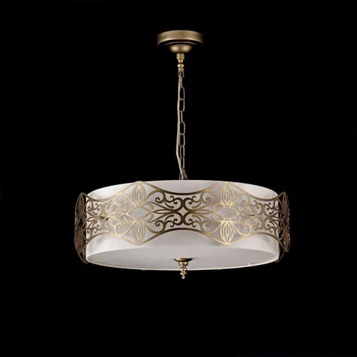 Подвесной светильник Maytoni Rive Burgeon ARM-PL-G золото;молочный 6 лампочек