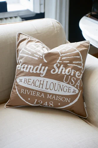 Чехол для подушки Песчаное побережье 50х50 см