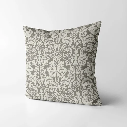 Штора Distressed Damask Warm Brown 135х250