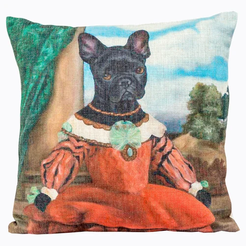 Арт-подушка «Музейный экспонат», версия 5 «Инфанта Маргарита в возрасте 5 лет»