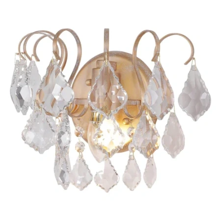 Бра Favourite Pluvia -W 44338x17x28 золото;прозрачный