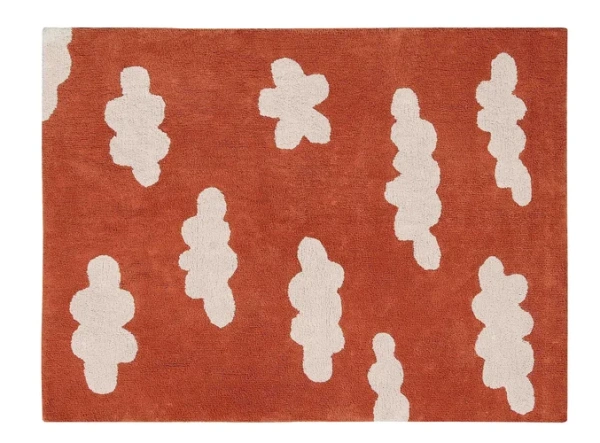 Ковер детский 120х160 см терракотовый Облака