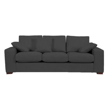 Диван Andrew Sofa большой прямой черный