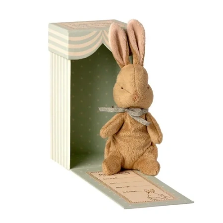 Мой первый заяц в коробке, голубой, '21