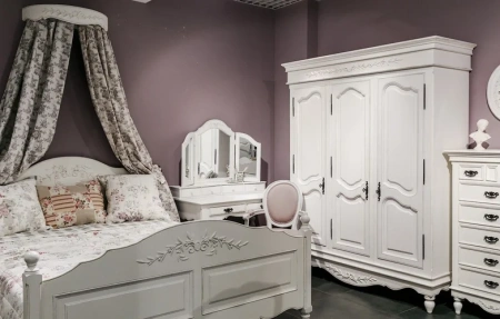 Кровать из массива дерева 200 200 Марсель