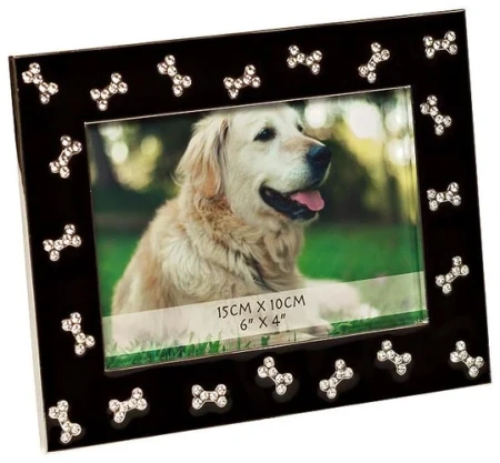 Фоторамка черно-белая 19,6х1,5х14,7 см