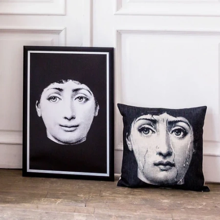 Арт-подушка «Лина», версия «Просто дождь»