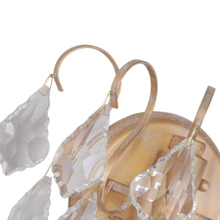 Бра Favourite Pluvia -W 44338x17x28 золото;прозрачный