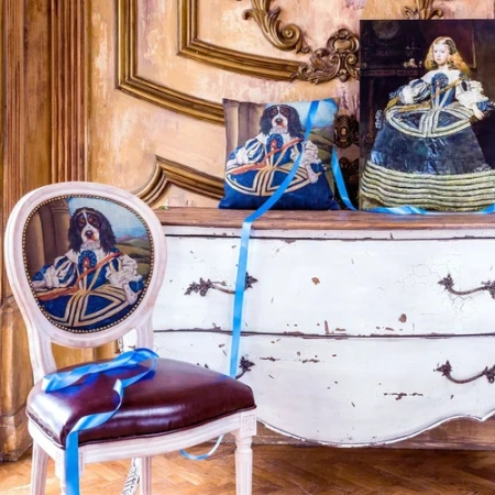 Стул «Музейный экспонат», версия 16 «Инфанта Маргарита в возрасте 8 лет»