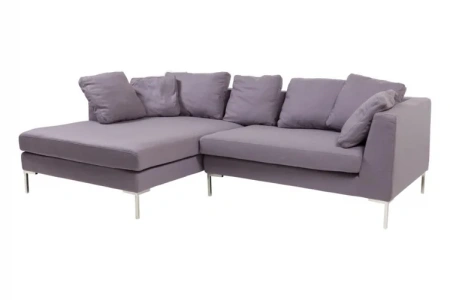 Диван Charles Sofa угловой фиолетовый