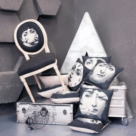 Арт-подушка «Лина», версия «Моно Лина»