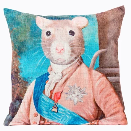 Арт-подушка «Музейный экспонат», версия 49 «Людовик XVI»