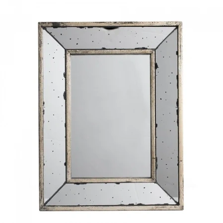 Зеркало прямоугольное настенное серое Dumont