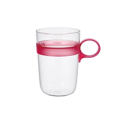 Кружка Drop 380 мл,Wine red