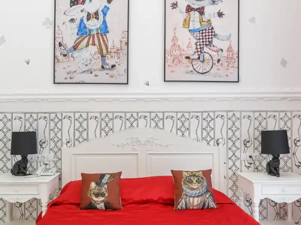 Декоративная подушка «Мистер Кот», версия Шоколад