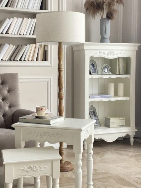 Ножка напольная для абажура Милена из массива бука светлая