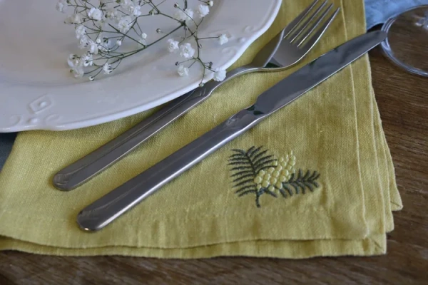 Набор салфеток Мимоза 4 шт. 40х40 см