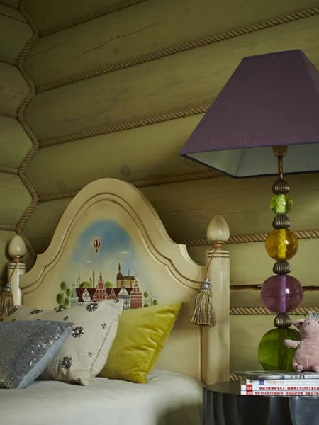 Подушка с пайетками цвет бронза 45х45см