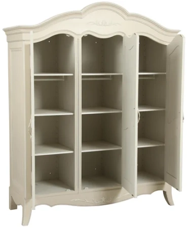 Шкаф трехстворчатый распашной Авиньон открытый