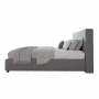 Кровать двуспальная 160х200 светло-бежеваяShining Modern