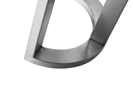 Консоль D'Oro белая/хром 120х30х78см